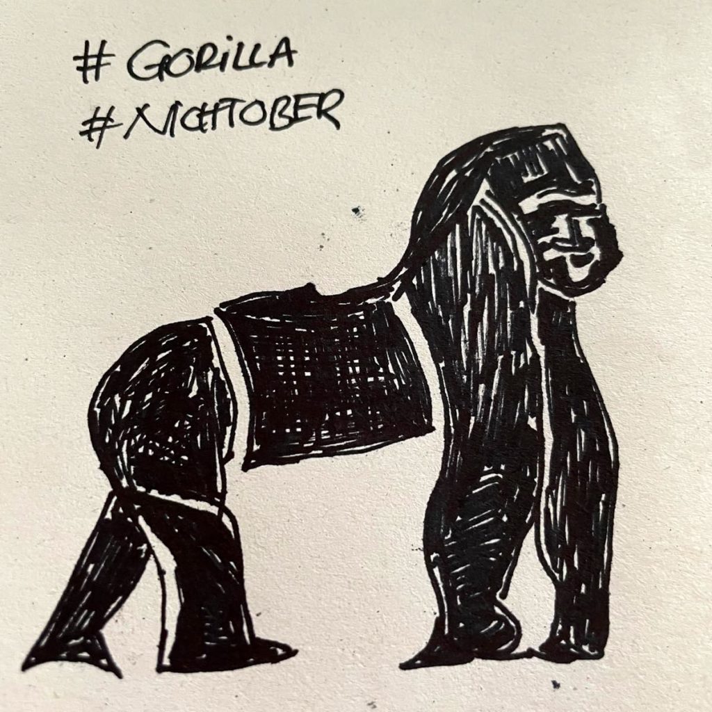 Gorilla #nichtober