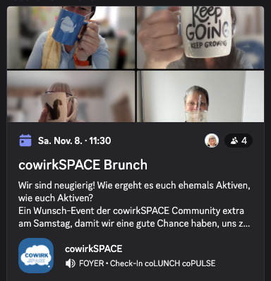 cowirkSPACE Brunch November 2025