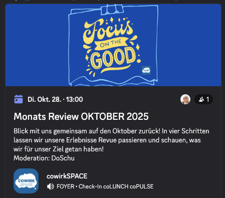 Monats-Review Oktober 2025